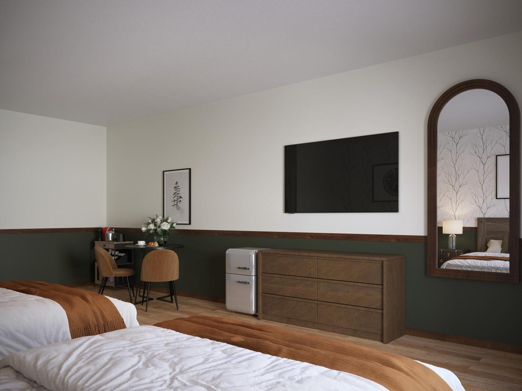פיש קריק Spruce & Shore Motel מראה חיצוני תמונה
