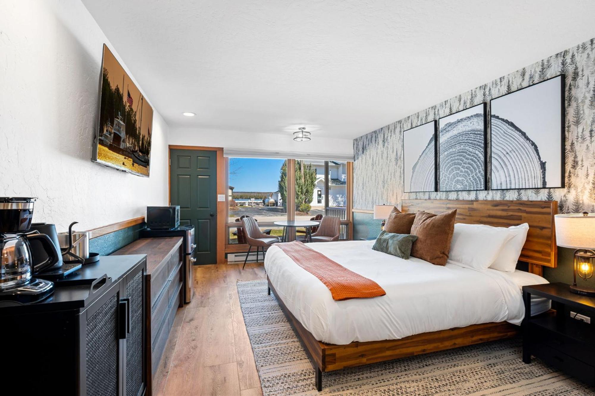פיש קריק Spruce & Shore Motel מראה חיצוני תמונה