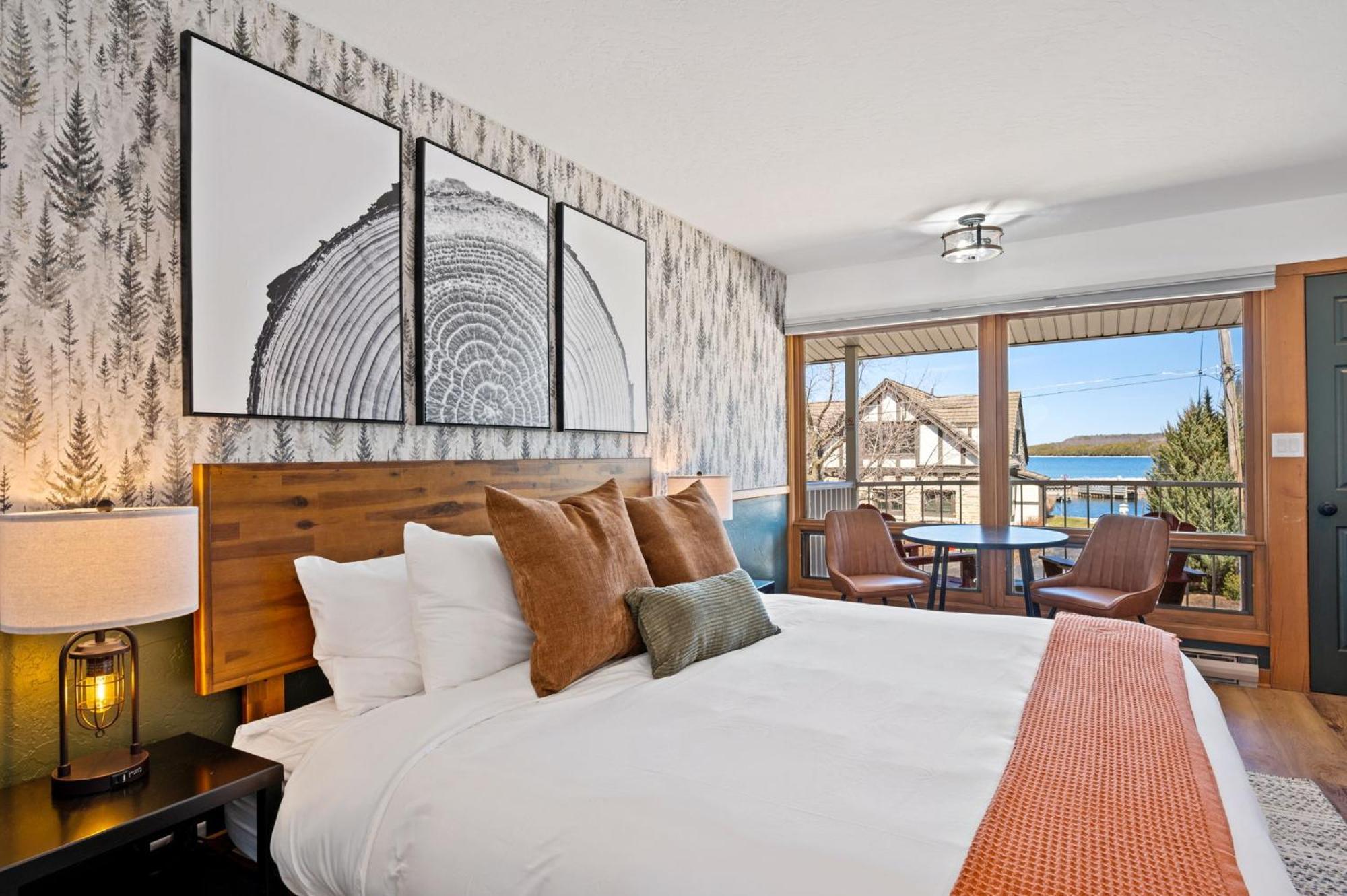פיש קריק Spruce & Shore Motel מראה חיצוני תמונה